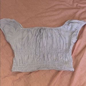 ADORABLE kendall&Kylie purple ruffled crop top